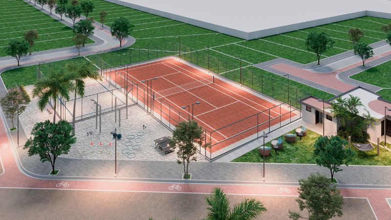 Lazer Tenis - Américas Club Residence