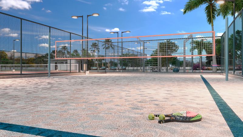 Quadra Beach Tenis - Américas Club Residence