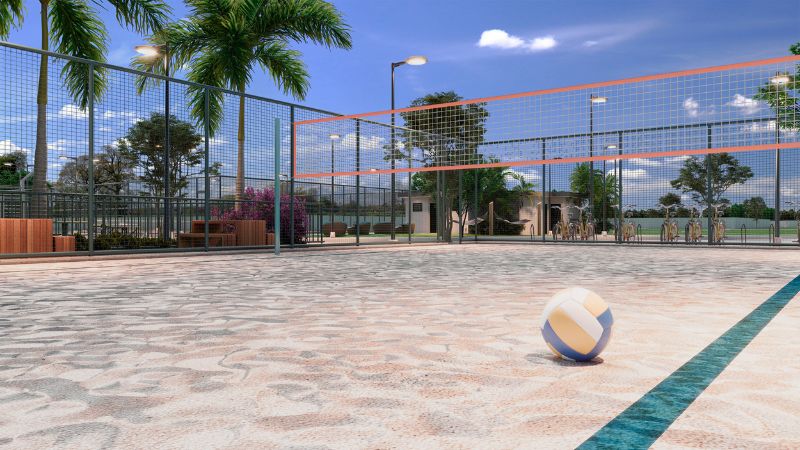 Quadra de Vôlei - Américas Club Residence